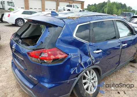 2017 Nissan Rogue Sv z USA, uszkodzony, nr VIN KNMAT2MV1HP602308